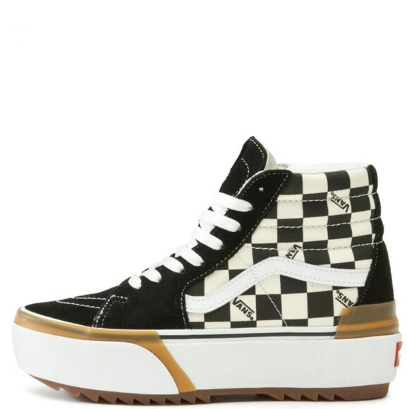 Vans Checkerboard Sk8-Hi Stacked. Brand New. Womens Size: 6 and 8.5. - Picture 4 of 8